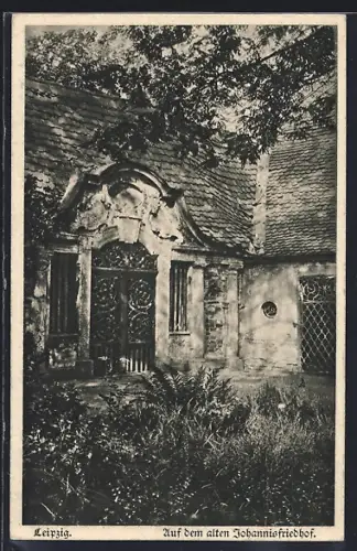 AK Leipzig, Auf dem alten Johannisfriedhof
