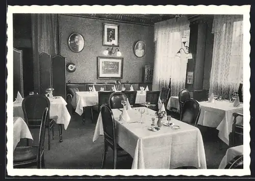 AK Hamburg-Neustadt, Restaurant Ehmke, Inh. Math. Lindner, Gänsemarkt 50