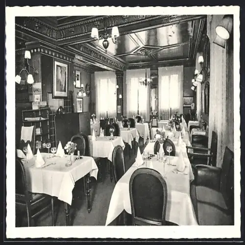 AK Hamburg-Neustadt, Restaurant Ehmke, Inh. Math. Lindner, Gänsemarkt 50
