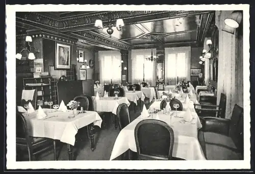 AK Hamburg-Neustadt, Restaurant Ehmke, Inh. Math. Lindner, Gänsemarkt 50