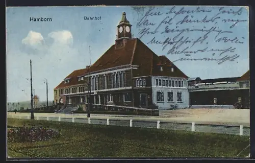 AK Hamborn / Duisburg, Bahnhof