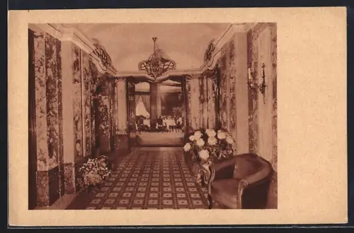 AK Berlin-Charlottenburg, Restaurant Kempinski, Kurfürstendamm