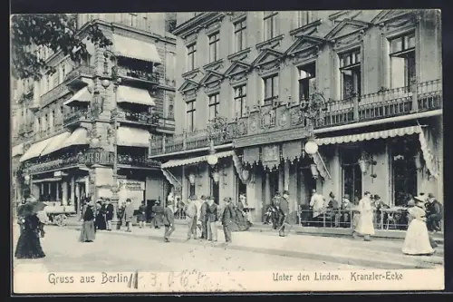 AK Berlin, Unter den Linden, Kranzler-Ecke