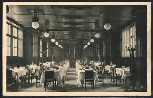 AK Berlin-Tiergarten, Restaurant Weinhaus Rheingold, Mahagoni-Saal, Potsdamer Platz