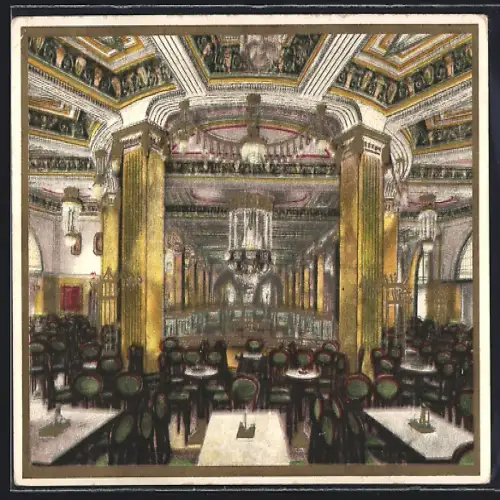 AK Berlin-Tiergarten, Restaurant Piccadilly, Potsdamer Platz, Bes. Heinrich Braun