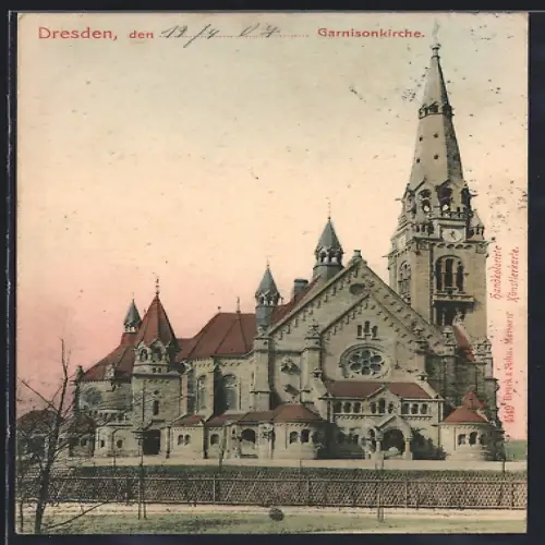 AK Dresden-Neustadt, Garnisonkirche
