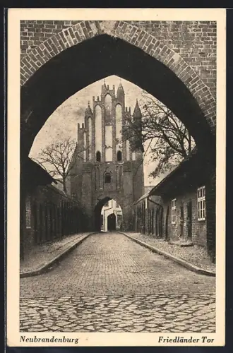 AK Neubrandenburg, Friedländer Tor