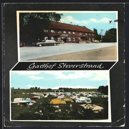AK Lüdinghausen, Gasthof Steverstrand, Bes. Hans Dördelmann
