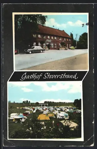 AK Lüdinghausen, Gasthof Steverstrand, Bes. Hans Dördelmann