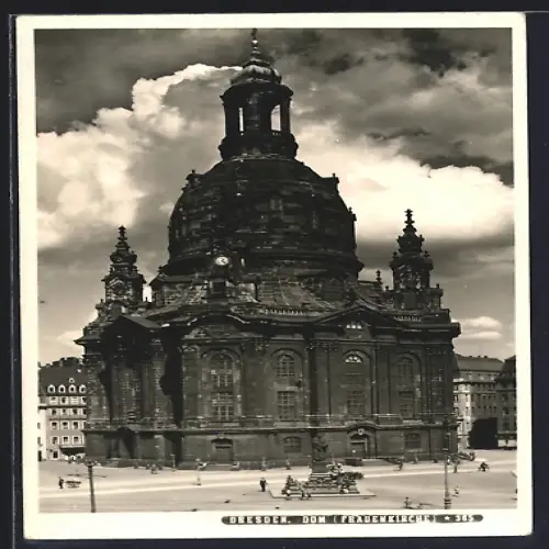 AK Dresden, Frauenkirche, Totalansicht