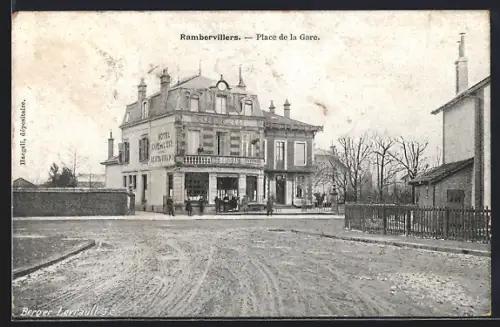 AK Rambervillers, Place de la Gare