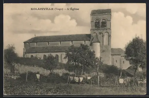 AK Rolainville /Vosges, L`Église