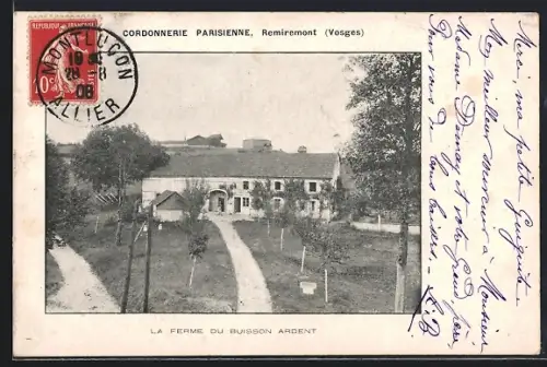 AK Remiremont /Vosges, La Ferme du Buisson Ardent