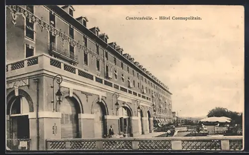 AK Contrexéville, Hôtel Cosmopolitain