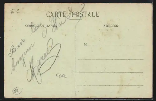 AK Hadol /Vosges, La Croisée des Routes