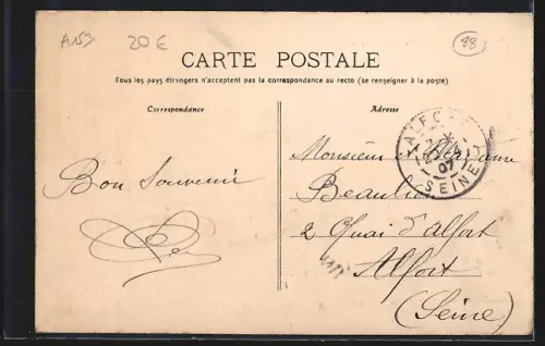 AK Cheniménil /Vosges, Grande Rue