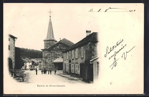 AK Brouvelieures, Entrée de Brouvelieures