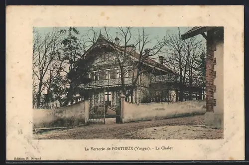 AK Portieux /Vosges, La Verrerie, Le Chalet