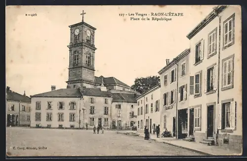 AK Raon-l`Étape, Place de la République