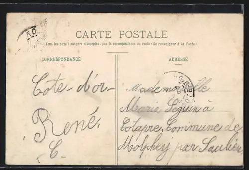 AK Épinal, Caserne de la Madeleine, Entrée du Quartier