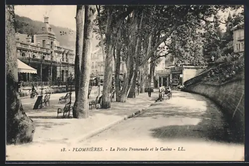 AK Plombières, La Petite Promenade et le Casino