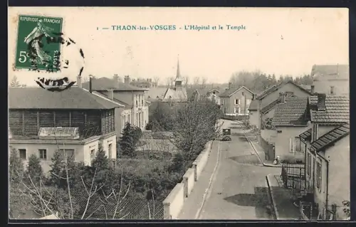 AK Thaon-lès-Vosges, L`Hôpital et le Temple