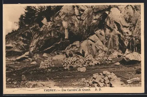 AK Vagney, Une Carrière de Granit