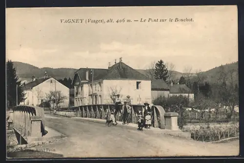 AK Vagney /Vosges, Le Pont sur le Bouchot