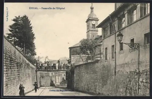 AK Épinal, Passerelle de l`Hôpital