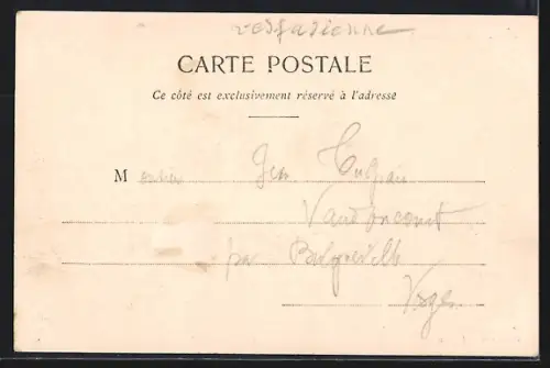 AK Épinal, Hôtels et Rue de la Gare