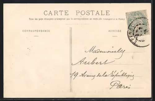 AK Épinal, Cercle Militaire rue Gambetta