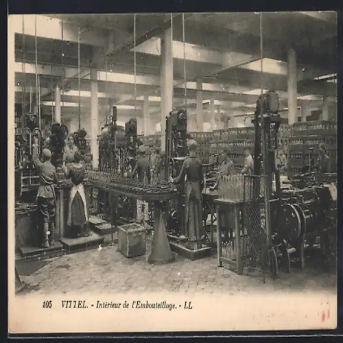 AK Vittel, Intérieur de l`Embouteillage
