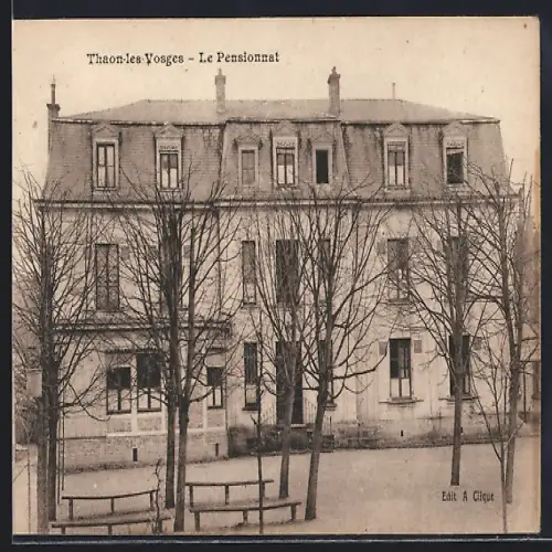 AK Thaon-les-Vosges, Le Pensionnat