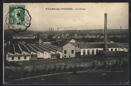 AK Thaon-les-Vosges, Les Usines