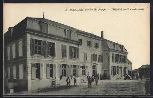 AK Mandres-sur-Vair /Vosges, L`Hôpital, côté nord-ouest