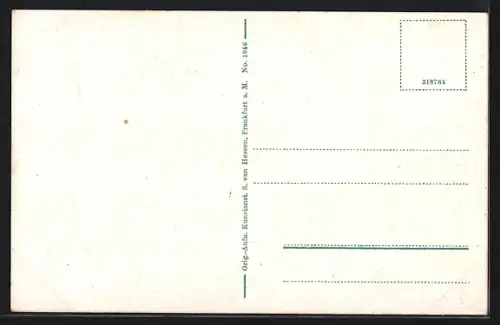 AK Frankfurt-Fechenheim, Obere Offenbacherlandstrasse