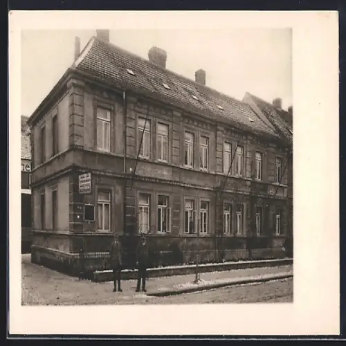 AK Königslutter, Landesprodukten-Grosshandlung J. Hüchelheim in der Parkstrasse 7/8