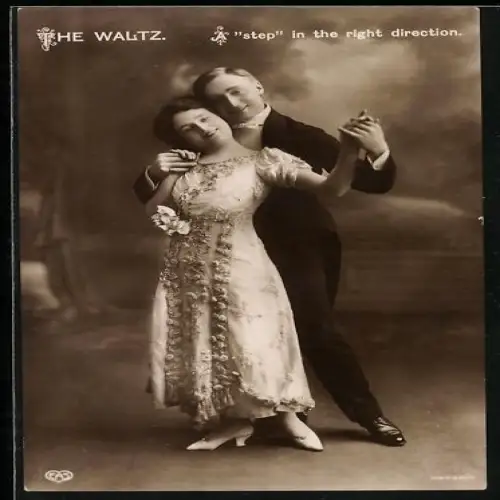 AK Tanzendes Paar, The Waltz, A step in the right direction