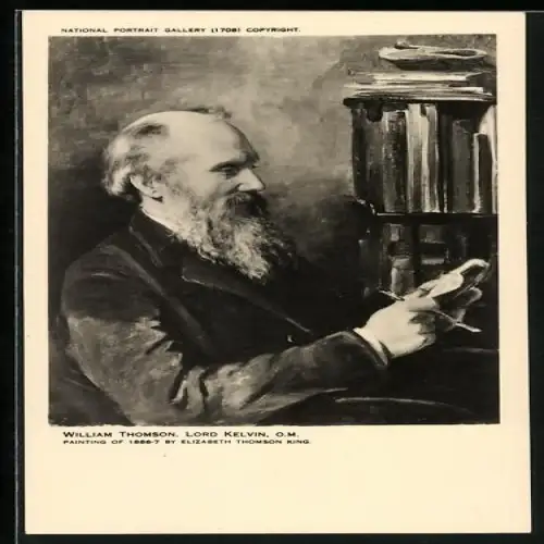 Künstler-AK Lord Kelvin, Painting by Elizabeth Thomson King