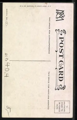 Künstler-AK Betrunkener Mann mit Regenschirm sitzt an einem Brunnen, Gee! What a fierce night...