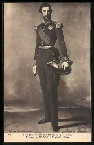 AK Francois-Ferdinand-Philippe d`Orleans, Prince de Joinville