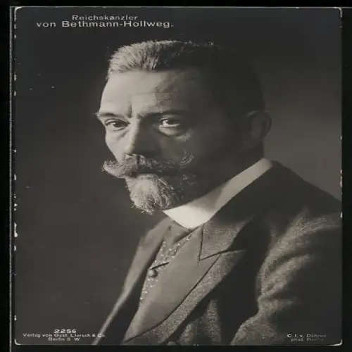 AK Reichskanzler von Bethmann Hollweg, Portrait