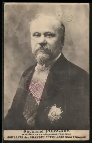 AK Raymond Poincare, Président de la République Francaise