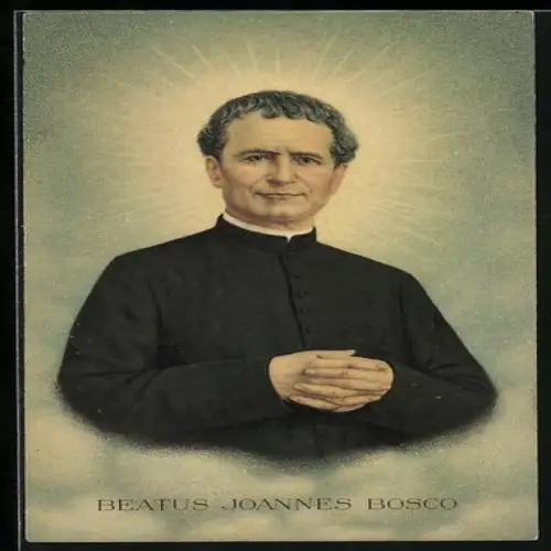 Künstler-AK Beatus Joannes Bosco im Porträt