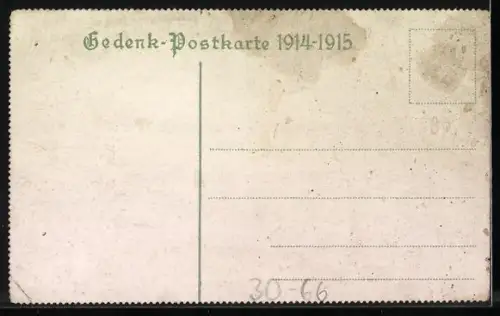 AK Soldaten im Schützengraben