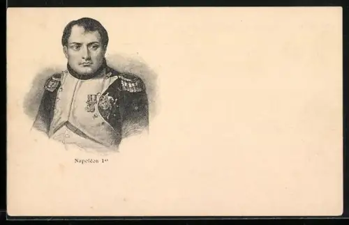 Künstler-AK Napoleon im Porträt