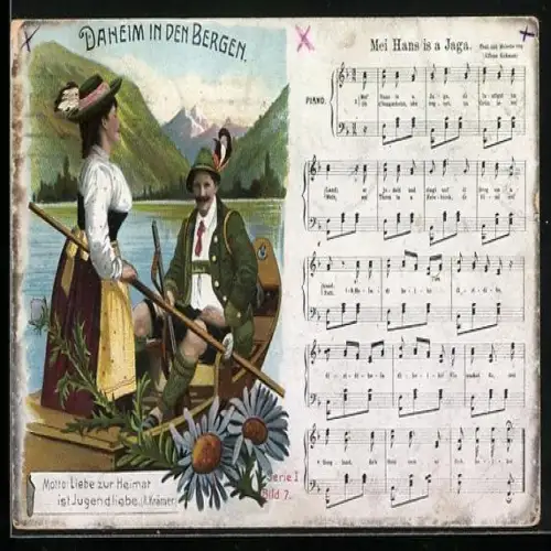 AK Mei Hans is a Jaga Liedtext und Musiknoten