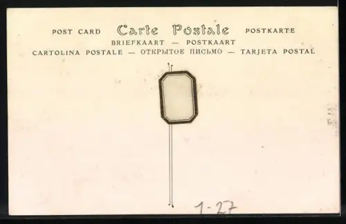 AK Napoleon blessé devant Ratisbonne (1809)