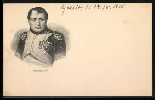 Künstler-AK Napoleon I. im Porträt
