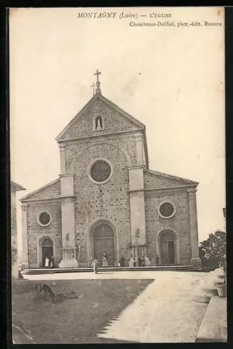 AK Montagny /Loire, L`église